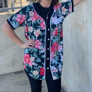 (3 for $15) Mr. Bao Long & Miss GO | Floral Jersey